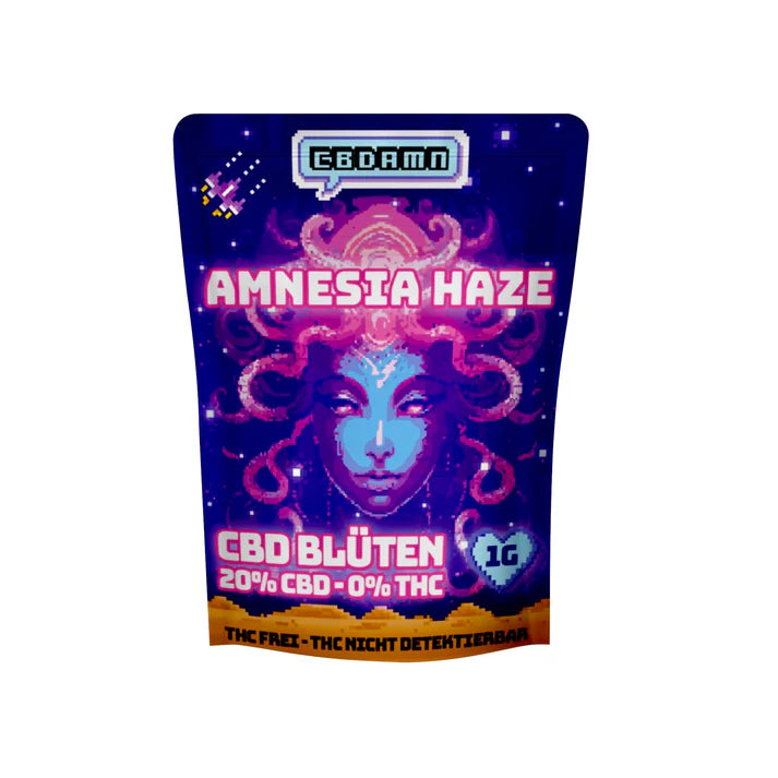 Automaten Paten UG (haftungsbeschränkt) CBD Aromablüten - Amnesia Haze - 20% CBD - 0% THC