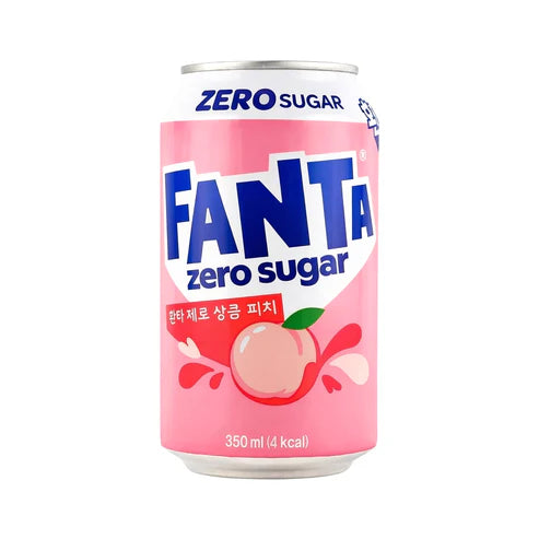 Automaten Paten UG (haftungsbeschränkt) Fanta Korea - Zero Peach 350ml - DPG gelabelt