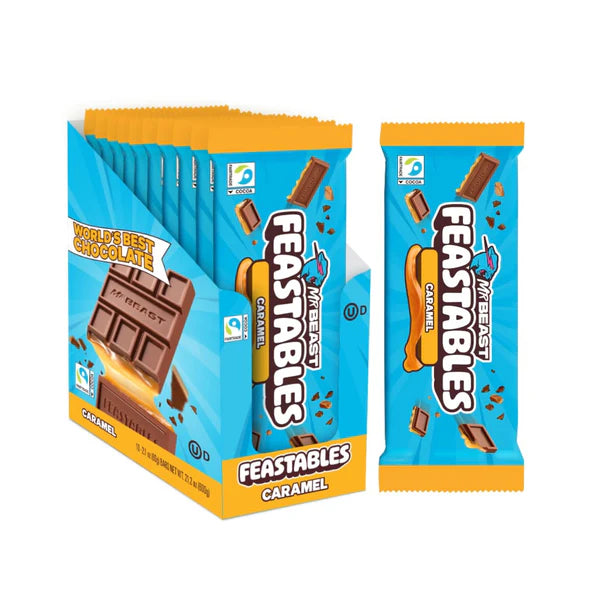 Automaten Paten UG (haftungsbeschränkt) Mr Beast - Feastables - Caramel - 60g