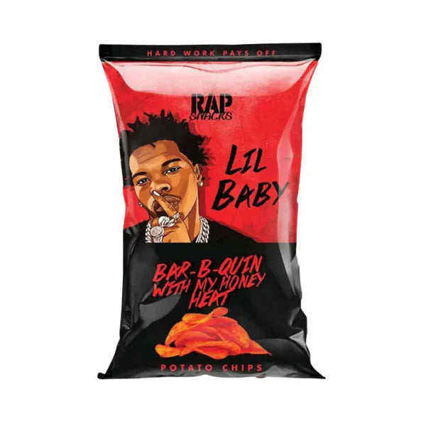 Automaten Paten UG (haftungsbeschränkt) Rap Snacks Lil Baby BBQ Honey 71g