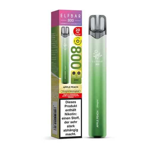 Elfa Elfbar 800 mit 2% Nikotin - Apple Peach