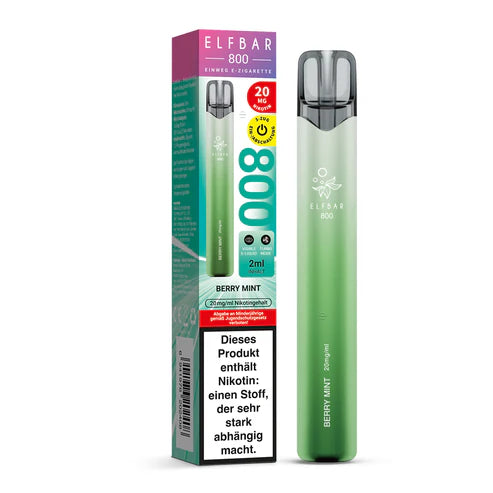 Elfa Elfbar 800 mit 2% Nikotin - Berry Mint