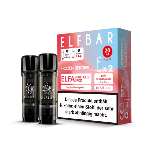 Elfa Mit Nikotin Elfa Pod mit 2% Nikotin - Frozen Berries 20mg/ml