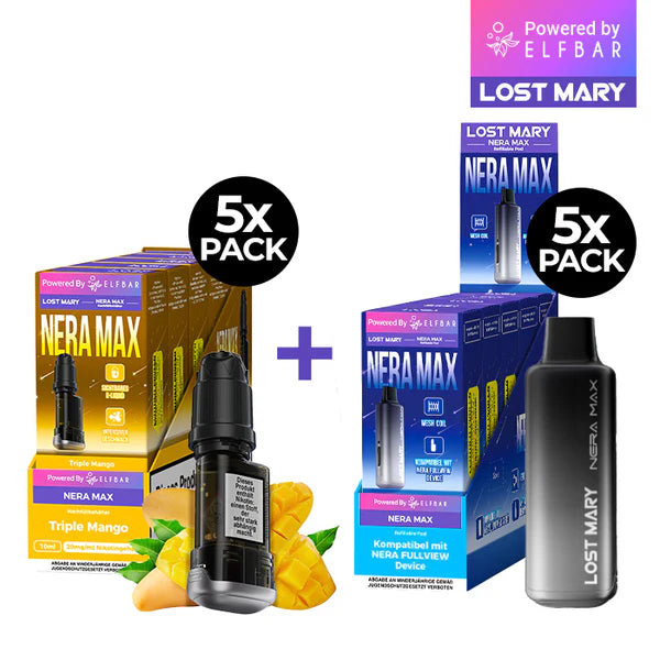 Lost Mary Big Puff Elfbar Lost Mary Nera Mix 15K - Triple Mango