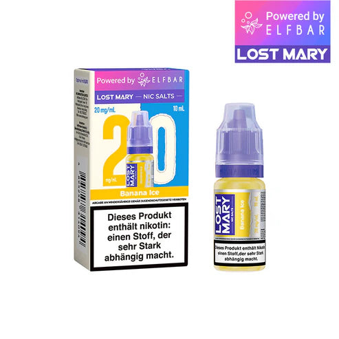 Lost Mary Elfbar Lost Mary Liquid 20mg - Banana Ice