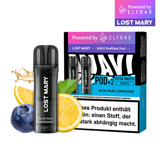 Lost Mary Elfbar Lost Mary Wavi - Blue Razz Lemonade 20mg