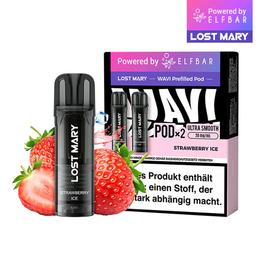 Lost Mary Elfbar Lost Mary Wavi - Strawberry Ice 20mg