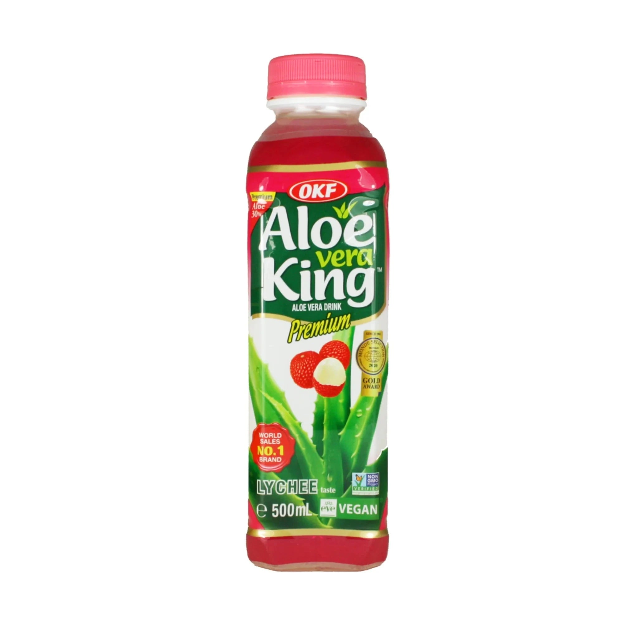Aloe King Aloe King - Lychee 500ml - DPG gelabelt