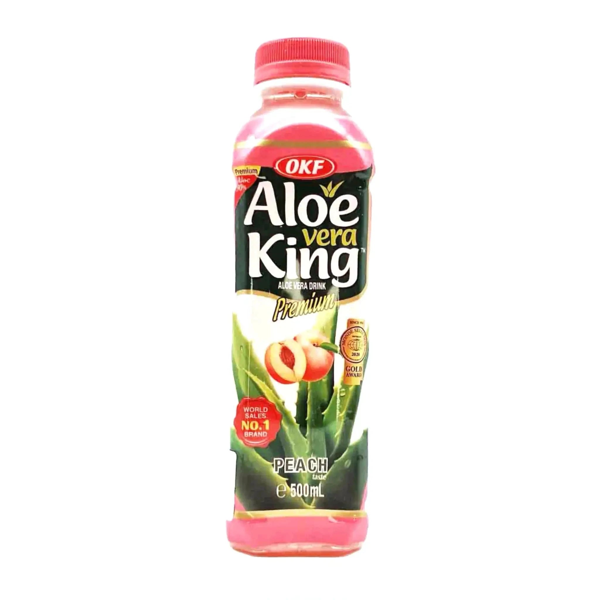 Aloe King Aloe King - Peach 500ml - DPG gelabelt