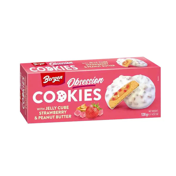 Automaten Paten UG (haftungsbeschränkt) Bergen - Obsession Jelly Cuce Strawberry Peanut Butter 128g