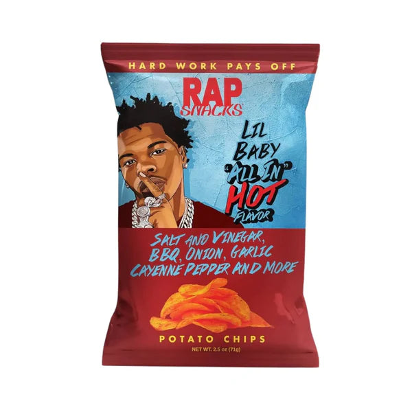 Automaten Paten UG (haftungsbeschränkt) Rap Snacks Lil Baby All In Hot 71g