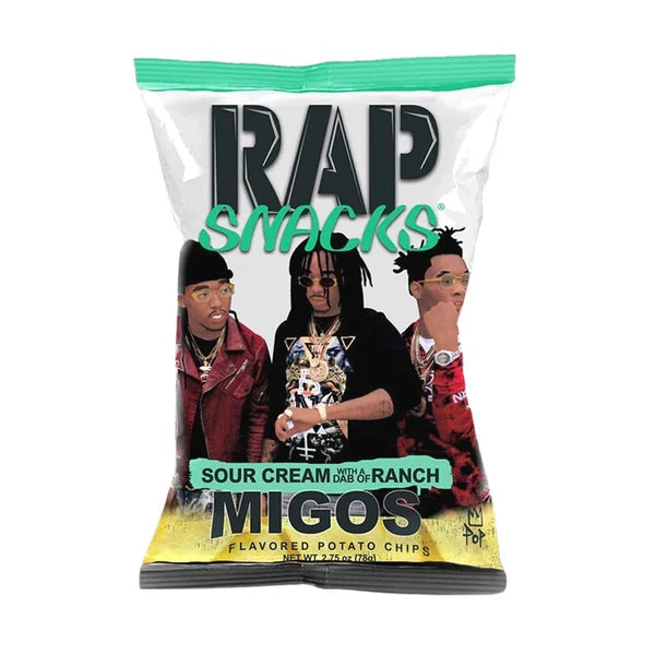 Automaten Paten UG (haftungsbeschränkt) Rap Snacks Migos Chips 71g
