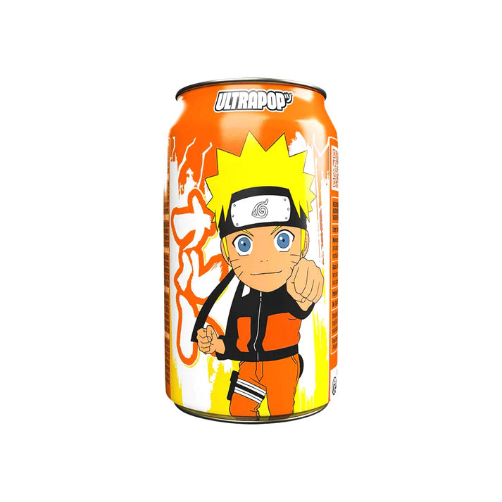 Automaten Paten UG (haftungsbeschränkt) Ultrapop Naruto Shippuden Sparkling Soda - Orange 330ml