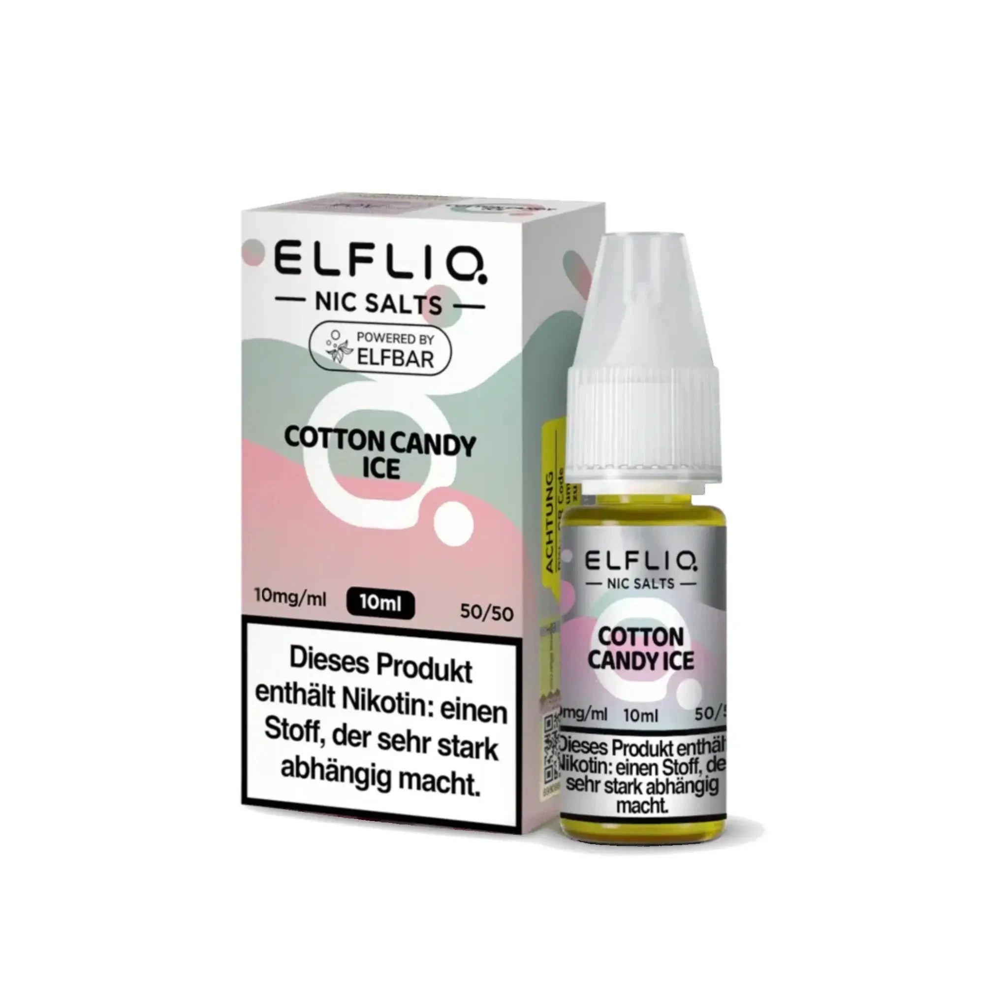 Automatenpaten Elfliq 10mg/ml - Cotton Candy Ice