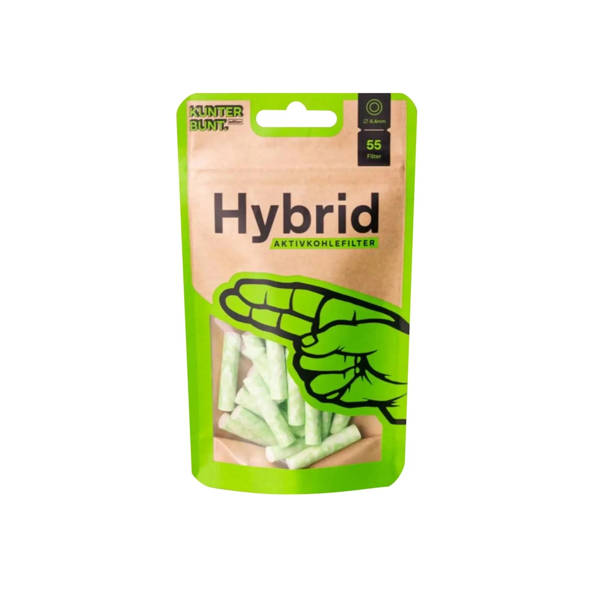 Automatenpaten Hybrid Slimfilter - Green