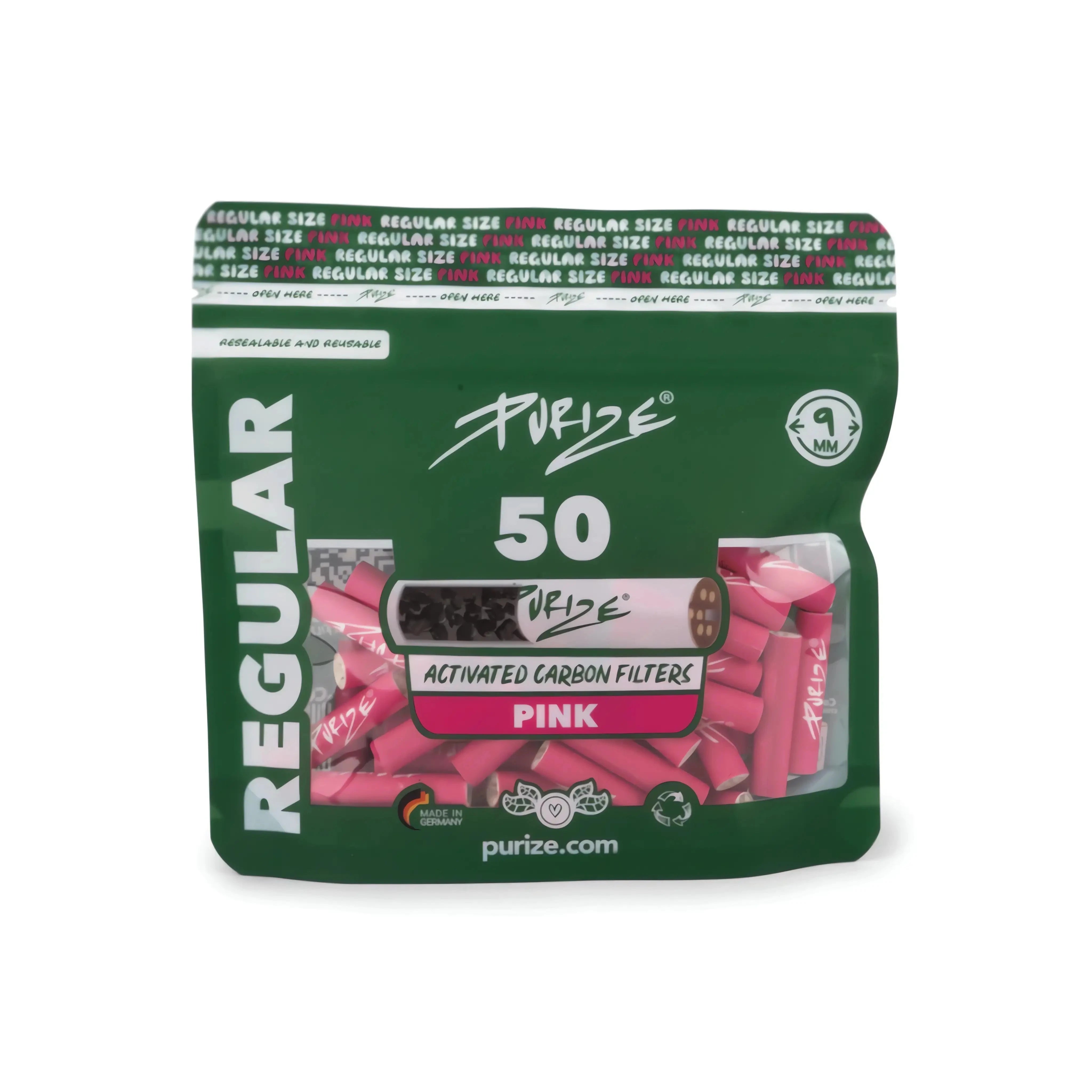 Automatenpaten Purize Regular Size 8x50 Beutel - Pink