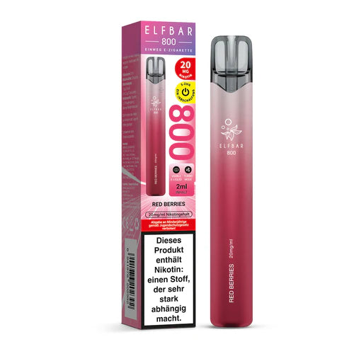 Elfa Elfbar 800 mit 2% Nikotin - Red Berries