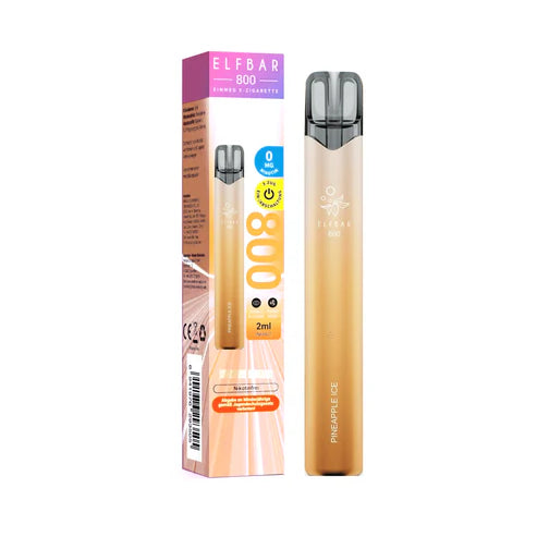 Elfa Ohne Nikotin Elfbar 800 ohne Nikotin - Pineapple Ice