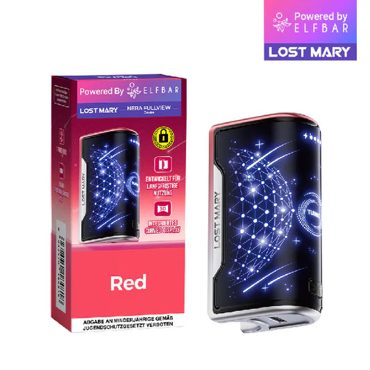 Lost Mary Big Puff Elfbar Lost Mary Nera - Fullview Device - Red