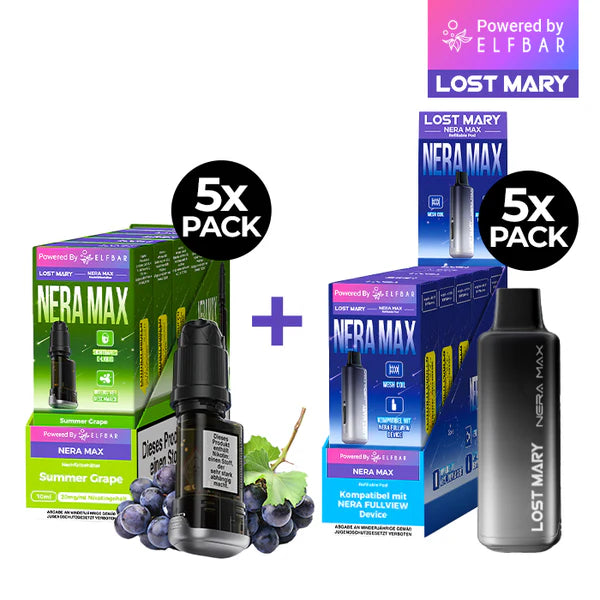 Lost Mary Big Puff Elfbar Lost Mary Nera Mix 15K - Summer Grape