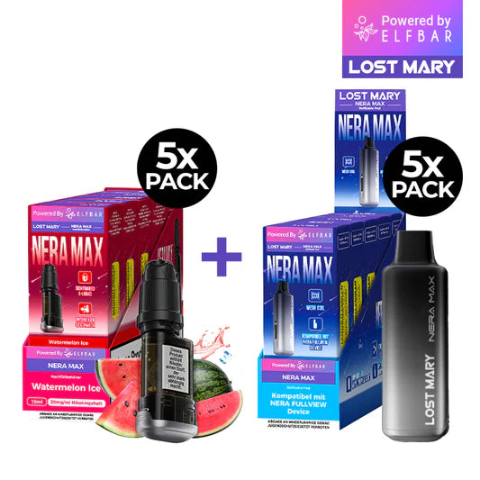 Lost Mary Big Puff Elfbar Lost Mary Nera Mix 15K - Watermelon Ice