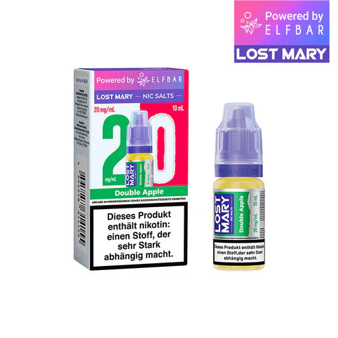 Lost Mary Elfbar Lost Mary Liquid 20mg - Double Apple
