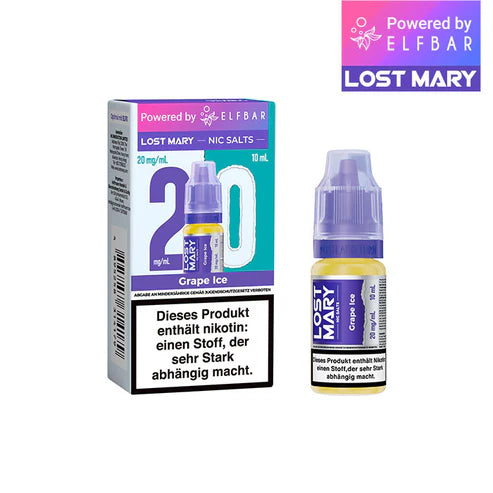 Lost Mary Elfbar Lost Mary Liquid 20mg - Grape Ice