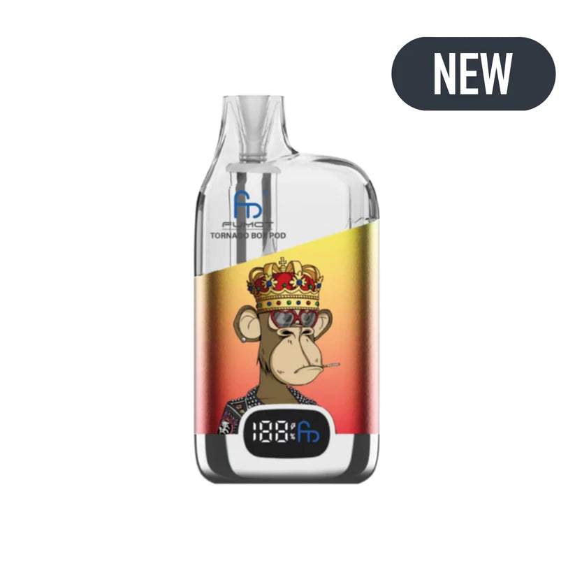 RandM Randm - Digital Box Pod 12000 - Yellow Red