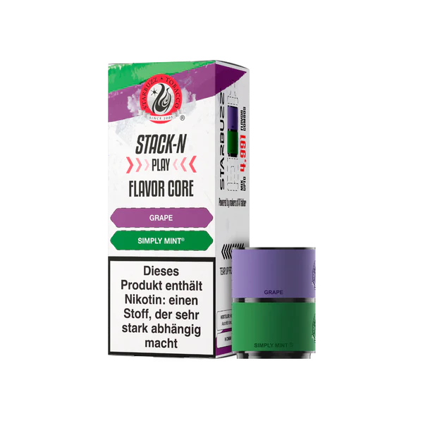 Starbuzz Mit Nikotin Starbuzz - Pod - Grape + Simply Mint