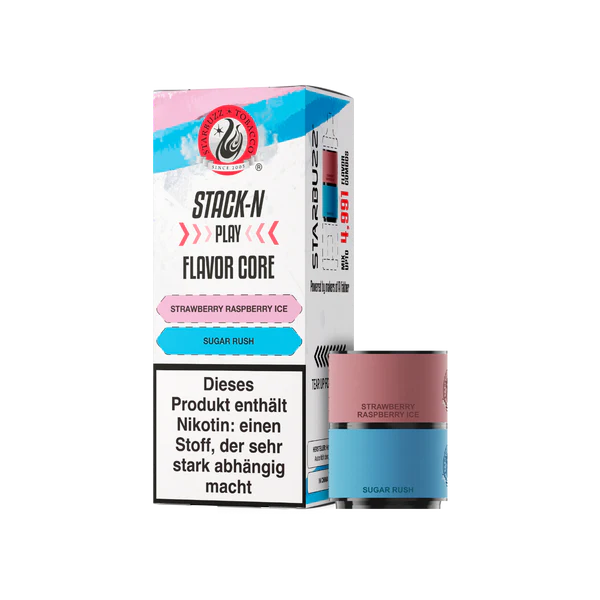 Starbuzz Mit Nikotin Starbuzz - Pod - Strawberry Raspberry Ice + Sugar Rush