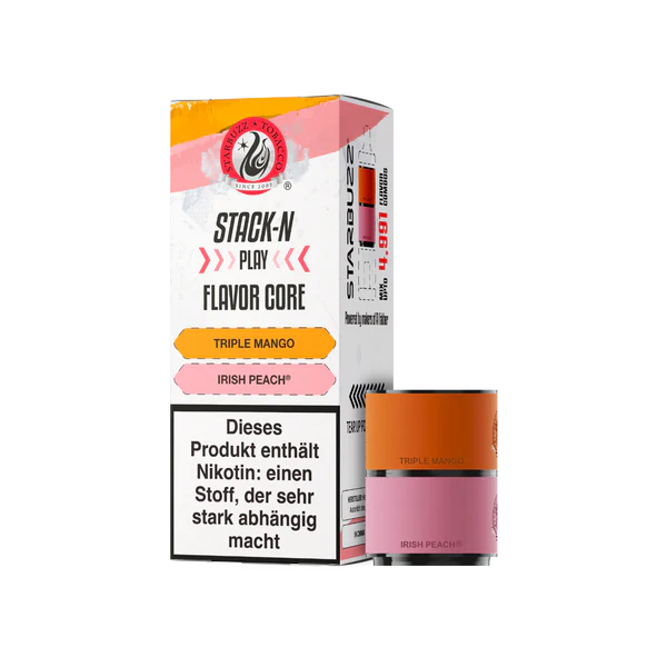 Starbuzz Mit Nikotin Starbuzz - Pod - Triple Mango + Irish Peach