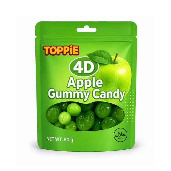 Toppie Toppie - Apple - Halal - 80g