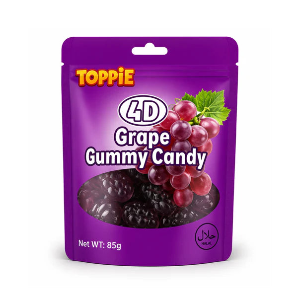 Toppie Toppie - Grape - Halal - 80g